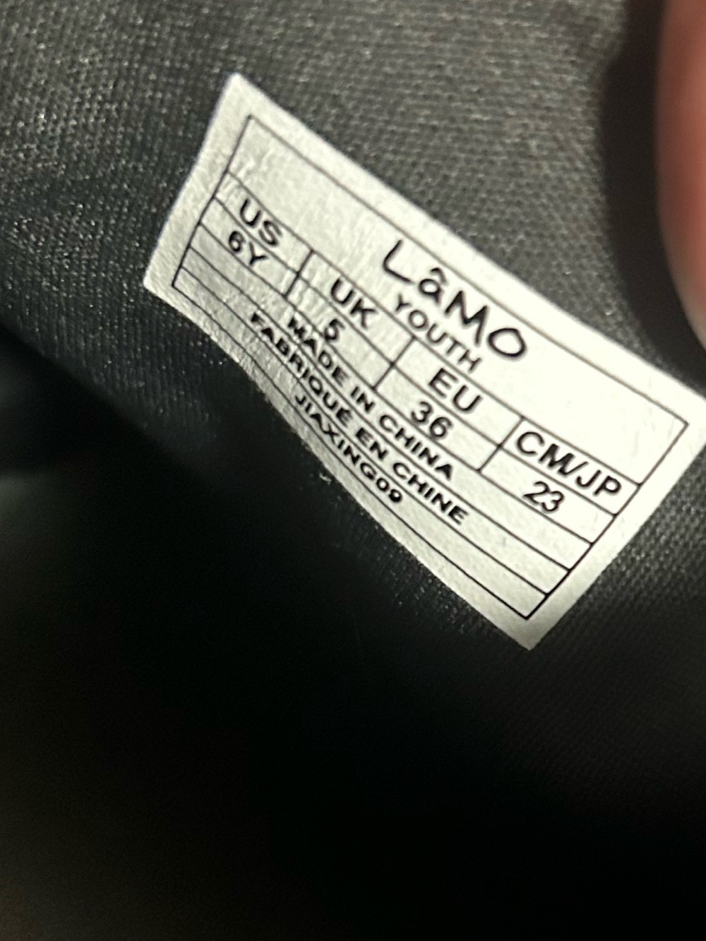 Lamo Boys Charcoal Gray Canvas Slip-On Loafers - Picture 7 of 7